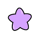 73988lilacpurplestar Discord sticker from Palak XOXO