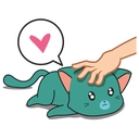 4571patcat custom emote from Palak XOXO