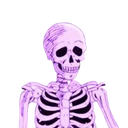 6156purpleskull Discord sticker | Palak XOXO