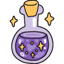 8415purplepotion custom emote from Palak XOXO