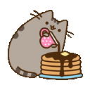 PusheenCakes animated GIF emoji | The Group Chat