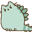 24214dragonpusheen animated GIF emoji - The Group Chat