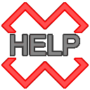 z_neonhelp animated Discord emote from The Group Chat