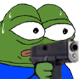 pepoGun Discord Emoji from The Group Chat