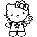 hellokitty custom emote - Lemniscate Network