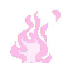 9267lightpinkfireflames