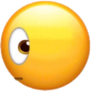 Sideye Discord sticker | Amoura Hub 🩵 | Social hub • 18+ • Hangout • Dating • Relationship • Active Vcs • SFW • Chill