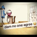 damn_no_one_agree Discord emoji