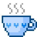 tea_blue animated Discord emote | ‧₊˚✧ A Night Full of Stars ✧˚₊‧