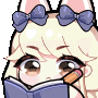 waifuBlondeGirlTakingNotes animated emote | ୨୧     waifu cαƒe    𓂃 ✿   〈 🍵ɞ ྀྀ active ⋆ social ⋆ events ⋆ gwys ⋆ icons ⋆ gaming ⋆ art ⋆ sfw ⋆