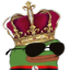 4an_8934_Pepe_King Discord sticker from มื้อที่สุขที่สุด