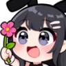waifuMaiGivingYouAFlower Discord sticker | ୨୧     waifu cαƒe    𓂃 ✿   〈 🍵ɞ ྀྀ active ⋆ social ⋆ events ⋆ gwys ⋆ icons ⋆ gaming ⋆ art ⋆ sfw ⋆