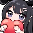 waifuMaiheart Discord Emoji from ୨୧     waifu cαƒe    𓂃 ✿   〈 🍵ɞ ྀྀ active ⋆ social ⋆ events ⋆ gwys ⋆ icons ⋆ gaming ⋆ art ⋆ sfw ⋆