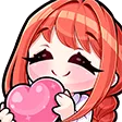 chibiMakimaHeart Discord Emoji from ୨୧     waifu cαƒe    𓂃 ✿   〈 🍵ɞ ྀྀ active ⋆ social ⋆ events ⋆ gwys ⋆ icons ⋆ gaming ⋆ art ⋆ sfw ⋆