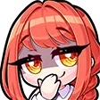 waifuMakimaSmug Discord sticker from ୨୧     waifu cαƒe    𓂃 ✿   〈 🍵ɞ ྀྀ active ⋆ social ⋆ events ⋆ gwys ⋆ icons ⋆ gaming ⋆ art ⋆ sfw ⋆
