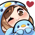 waifuPenguinHuggo Discord Emoji from ୨୧     waifu cαƒe    𓂃 ✿   〈 🍵ɞ ྀྀ active ⋆ social ⋆ events ⋆ gwys ⋆ icons ⋆ gaming ⋆ art ⋆ sfw ⋆