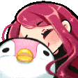 waifuPenguinSnuggle animated emote - ୨୧     waifu cαƒe    𓂃 ✿   〈 🍵ɞ ྀྀ active ⋆ social ⋆ events ⋆ gwys ⋆ icons ⋆ gaming ⋆ art ⋆ sfw ⋆