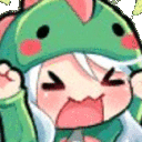 waifuRawrHyperDino animated GIF emoji - ୨୧     waifu cαƒe    𓂃 ✿   〈 🍵ɞ ྀྀ active ⋆ social ⋆ events ⋆ gwys ⋆ icons ⋆ gaming ⋆ art ⋆ sfw ⋆