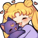 waifuSailorMoonHug Discord Emoji from ୨୧     waifu cαƒe    𓂃 ✿   〈 🍵ɞ ྀྀ active ⋆ social ⋆ events ⋆ gwys ⋆ icons ⋆ gaming ⋆ art ⋆ sfw ⋆