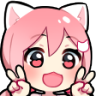 waifu_CatgirlPeace custom emote - ୨୧     waifu cαƒe    𓂃 ✿   〈 🍵ɞ ྀྀ active ⋆ social ⋆ events ⋆ gwys ⋆ icons ⋆ gaming ⋆ art ⋆ sfw ⋆