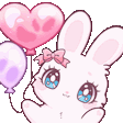 waifu_bunnybaloon animated emote - ୨୧     waifu cαƒe    𓂃 ✿   〈 🍵ɞ ྀྀ active ⋆ social ⋆ events ⋆ gwys ⋆ icons ⋆ gaming ⋆ art ⋆ sfw ⋆