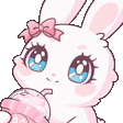 waifu_bunnypop animated Discord emote from ୨୧     waifu cαƒe    𓂃 ✿   〈 🍵ɞ ྀྀ active ⋆ social ⋆ events ⋆ gwys ⋆ icons ⋆ gaming ⋆ art ⋆ sfw ⋆