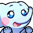waifublueelephantclap animated emote | ୨୧     waifu cαƒe    𓂃 ✿   〈 🍵ɞ ྀྀ active ⋆ social ⋆ events ⋆ gwys ⋆ icons ⋆ gaming ⋆ art ⋆ sfw ⋆