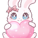 waifubunnyheart animated emote | ୨୧     waifu cαƒe    𓂃 ✿   〈 🍵ɞ ྀྀ active ⋆ social ⋆ events ⋆ gwys ⋆ icons ⋆ gaming ⋆ art ⋆ sfw ⋆