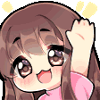 chibigurlwaveshaiiiw animated Discord emote - ୨୧     waifu cαƒe    𓂃 ✿   〈 🍵ɞ ྀྀ active ⋆ social ⋆ events ⋆ gwys ⋆ icons ⋆ gaming ⋆ art ⋆ sfw ⋆