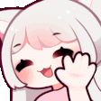 chibikikiwave animated emote from ୨୧     waifu cαƒe    𓂃 ✿   〈 🍵ɞ ྀྀ active ⋆ social ⋆ events ⋆ gwys ⋆ icons ⋆ gaming ⋆ art ⋆ sfw ⋆