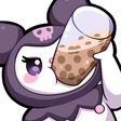 waifukuromidrinks Discord sticker | ୨୧     waifu cαƒe    𓂃 ✿   〈 🍵ɞ ྀྀ active ⋆ social ⋆ events ⋆ gwys ⋆ icons ⋆ gaming ⋆ art ⋆ sfw ⋆
