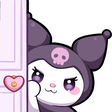 waifukuromipeeking Discord sticker | ୨୧     waifu cαƒe    𓂃 ✿   〈 🍵ɞ ྀྀ active ⋆ social ⋆ events ⋆ gwys ⋆ icons ⋆ gaming ⋆ art ⋆ sfw ⋆