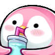 waifupinkpengusipdrink animated Discord emote | ୨୧     waifu cαƒe    𓂃 ✿   〈 🍵ɞ ྀྀ active ⋆ social ⋆ events ⋆ gwys ⋆ icons ⋆ gaming ⋆ art ⋆ sfw ⋆