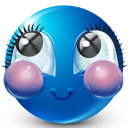 blublush custom emote from trans chompers