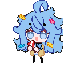 SampleCharacter6_Celebration_202 animated GIF emoji from Somuverse