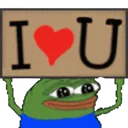 7959pepeiloveyou custom emote from ATGs (All The Gamers)