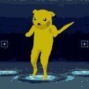 Pikachu_fortnite_dance animated GIF emoji - Fortnite Squad 18+