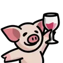animated_lihkg_pig_hd_unofficial custom emote from CANSLSIM 研究所
