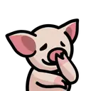 animated_lihkg_pig_hd_unofficial custom emote from CANSLSIM 研究所