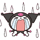 kuromisobbing animated emote - girls.exe (18+)