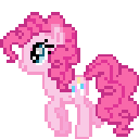 pinkiepierun animated Discord emote from girls.exe (18+)