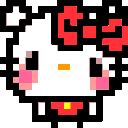 hellokittyyawn animated emote - girls.exe (18+)