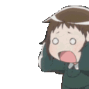 nyanscared animated emote from girls.exe (18+)