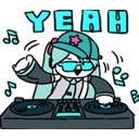DJMiku custom emote from #VTuberTH
