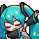 miku_dab Discord Emoji | #VTuberTH