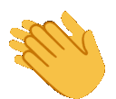 clapping animated emote from #VTuberTH