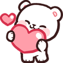 0_bearheart Discord Emoji from /genuinely ₊˚・