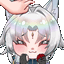 Patpat animated Discord emote - ⋆˚𝜗 night owls 𝜚˚⋆