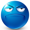 1_bluemad Discord Emoji from /genuinely ₊˚・