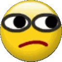 1_sideeye animated GIF emoji | /genuinely ₊˚・